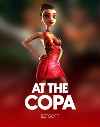 At the Copa slot by Betsoft at Kingia Casino